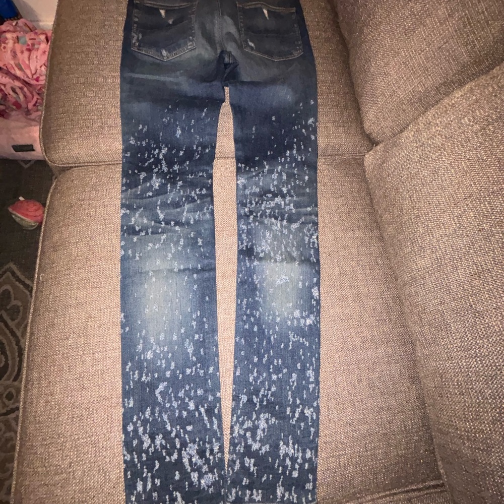 Amiri Shotgun Distressed skinny Jeans